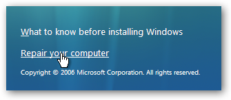 Исправление ошибки BOOTMGR is missing в windows 7 vista