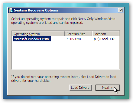 Исправление ошибки BOOTMGR is missing в windows 7 vista