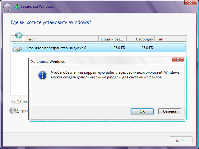 Установка Windows 8 с иллюстрациями